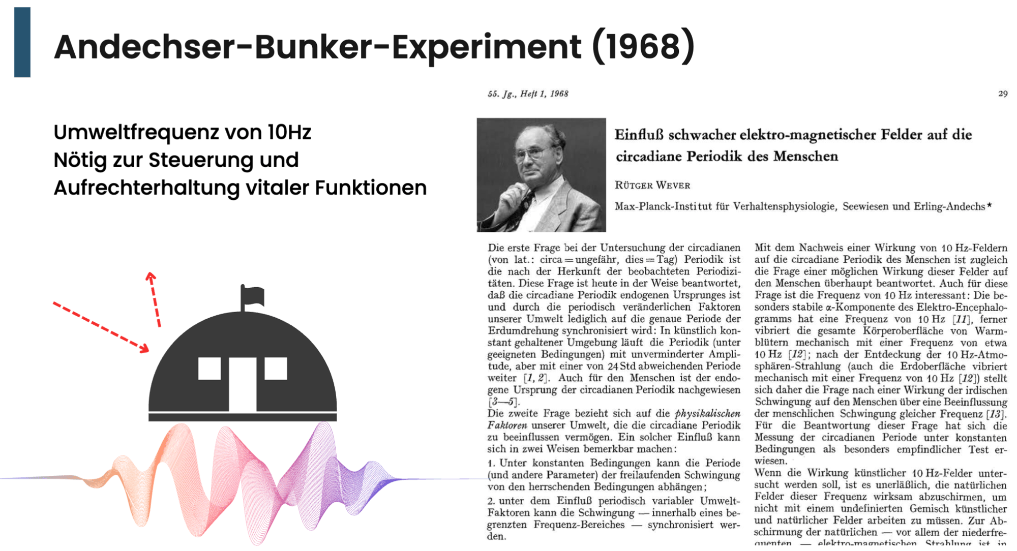 Andechser Bunker Experiment